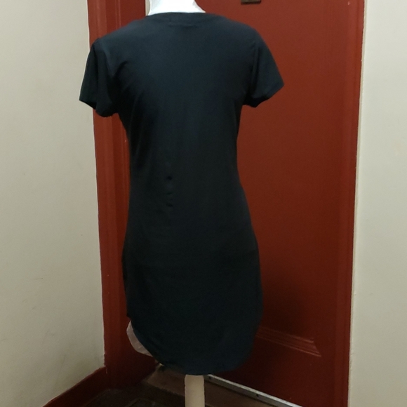 SAUCI BLACK/FLORAL DRESS SIZE MEDIUM - Picture 10 of 15